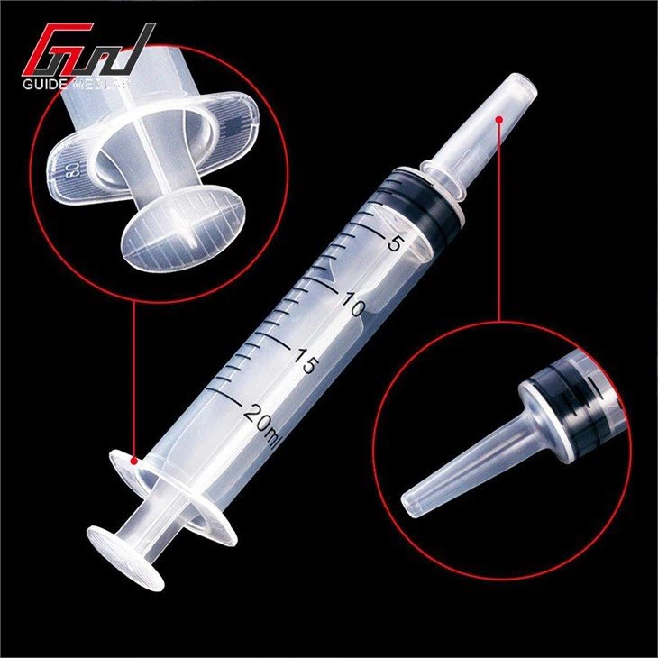 3 disposal syringes without needles